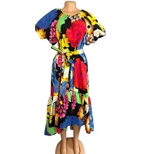 Christopher John Rogers X Target Floral Puff Sleeve Dress